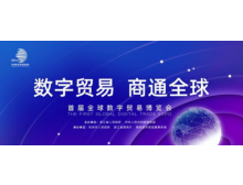 首届全球数字贸易博览会延期举办